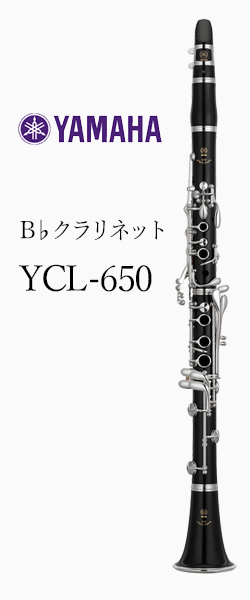 B♭クラリネットYAMAHA YCL-650F B♭クラリネット