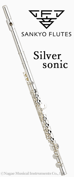 【お得即納】[美品] SANKYO Silver Sonic フルート 三響フルートの人気モデル/落ちついた音色が魅力のお品です！ 1970年製 [調整済み][UF277] フルート