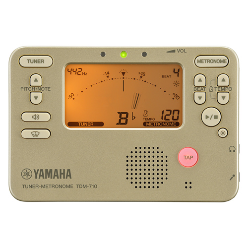 ヤマハ チューナーメトロノーム TDM-710｜ 管楽器専門店 永江楽器